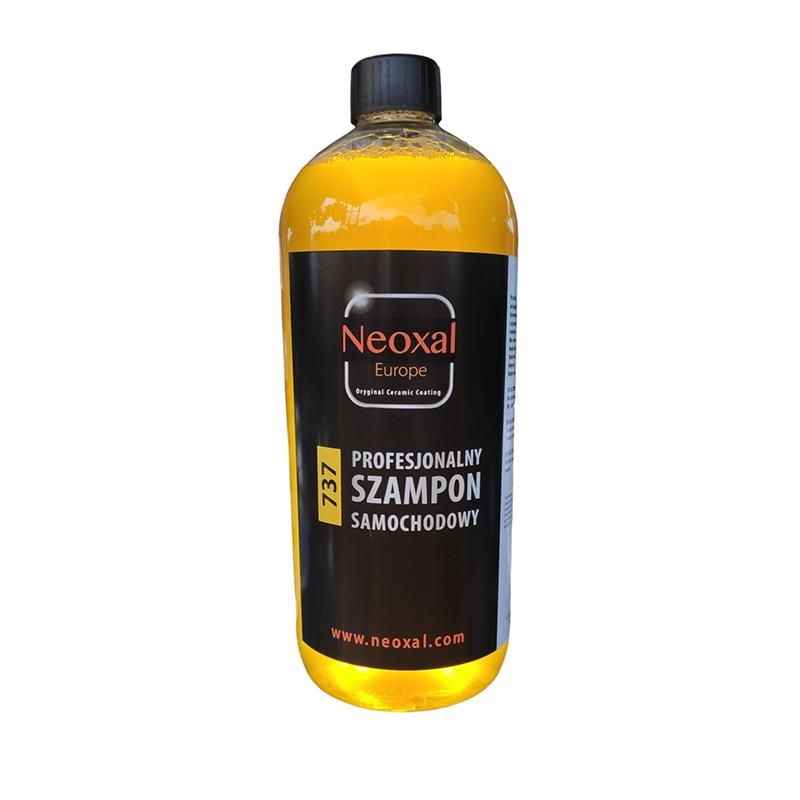 profesjonalny szampon w pomarańczowym opakowaniu