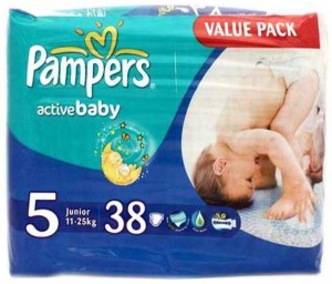 pampers active baby mth 5 junior