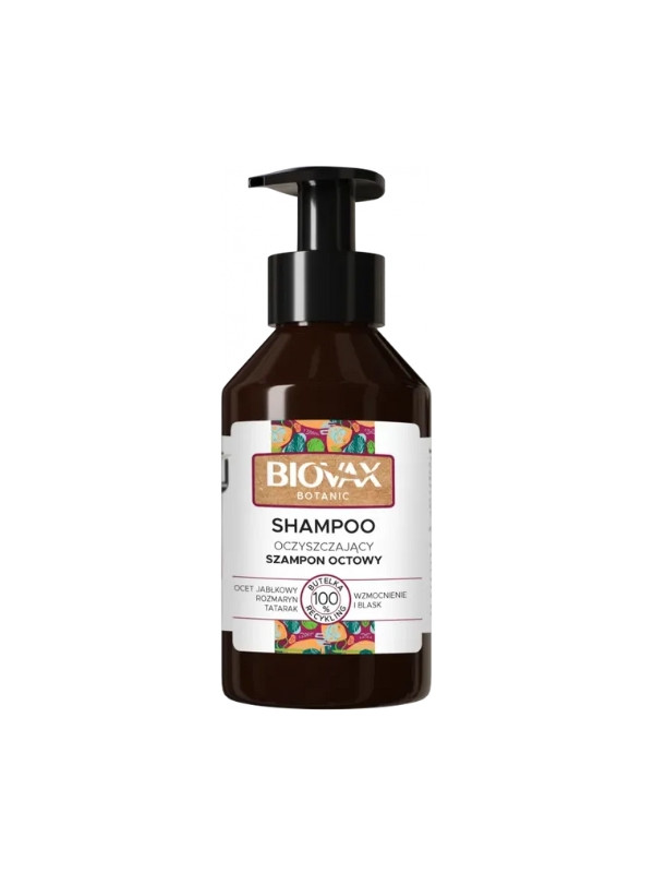 biovax szampon oczyszczajacy