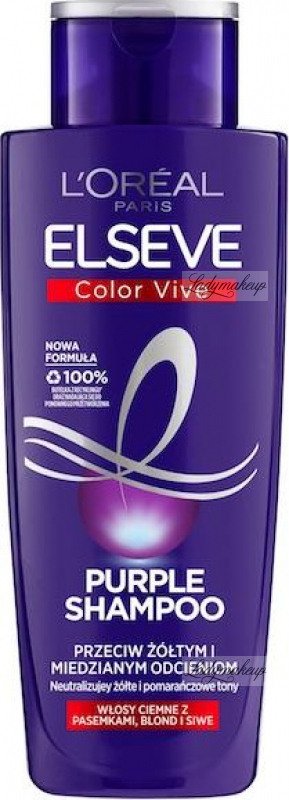fioletowy szampon na ciemne włosy
