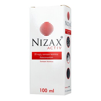 nizax activ 20 mg g szampon leczniczy 100 ml