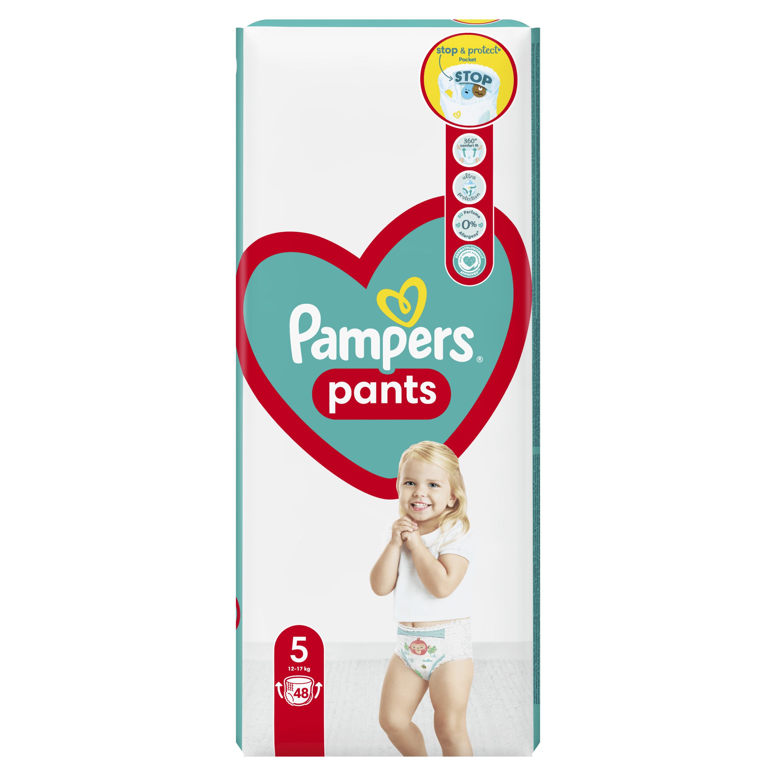 pampers pants 5 48szt cena