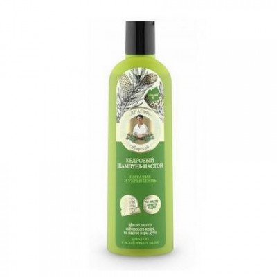 szampon agafii z olejkiem cedrowym do włosów suchych