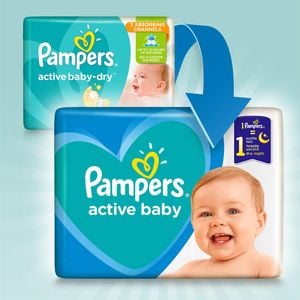 pampers baby active 7 112 szt