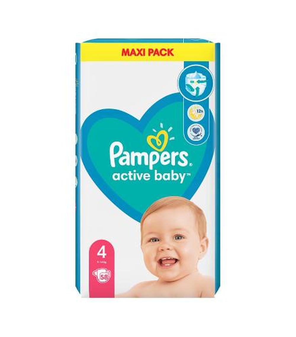 pampers 4 58 sztuk