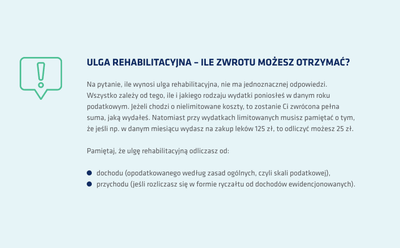 ulga rehabilitacyjna na pieluchomajtki