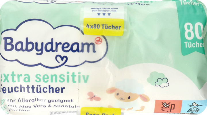 chusteczki nawilżane rossmann babydream extrasensitive