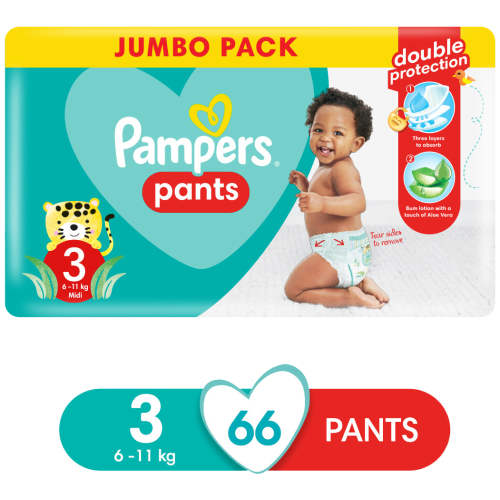 pampers pants jumbo pack size 3