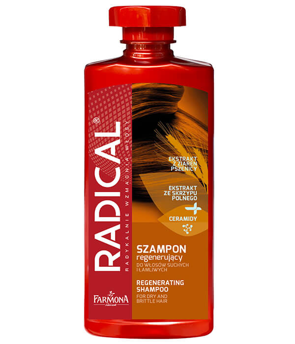 szampon wzmacniający suche włosy