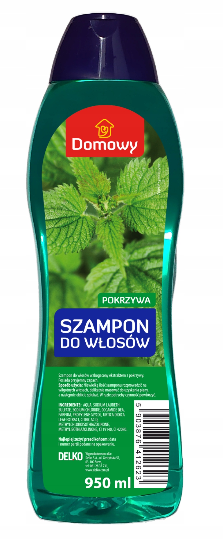 szampon domowy z pokrzywy