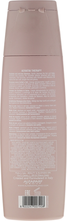 alfaparf szampon skład