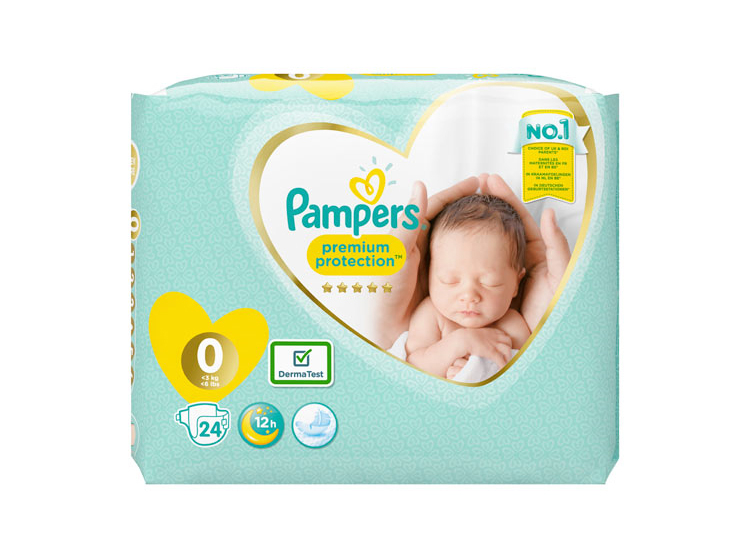 pampers new baby taille 0