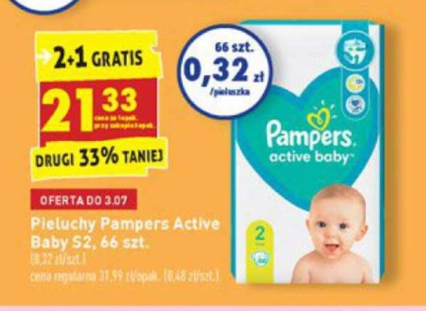 pieluchy pampers promocje 2