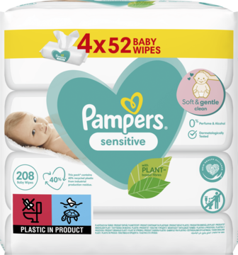 chusteczki nawilzone pampers niemowlece