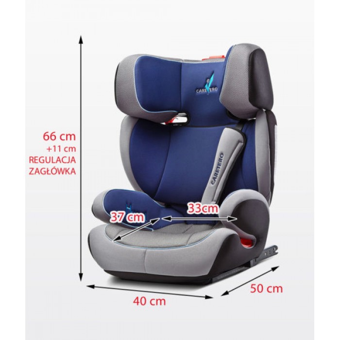 fotelik caretero huggi 15-36 kg isofix