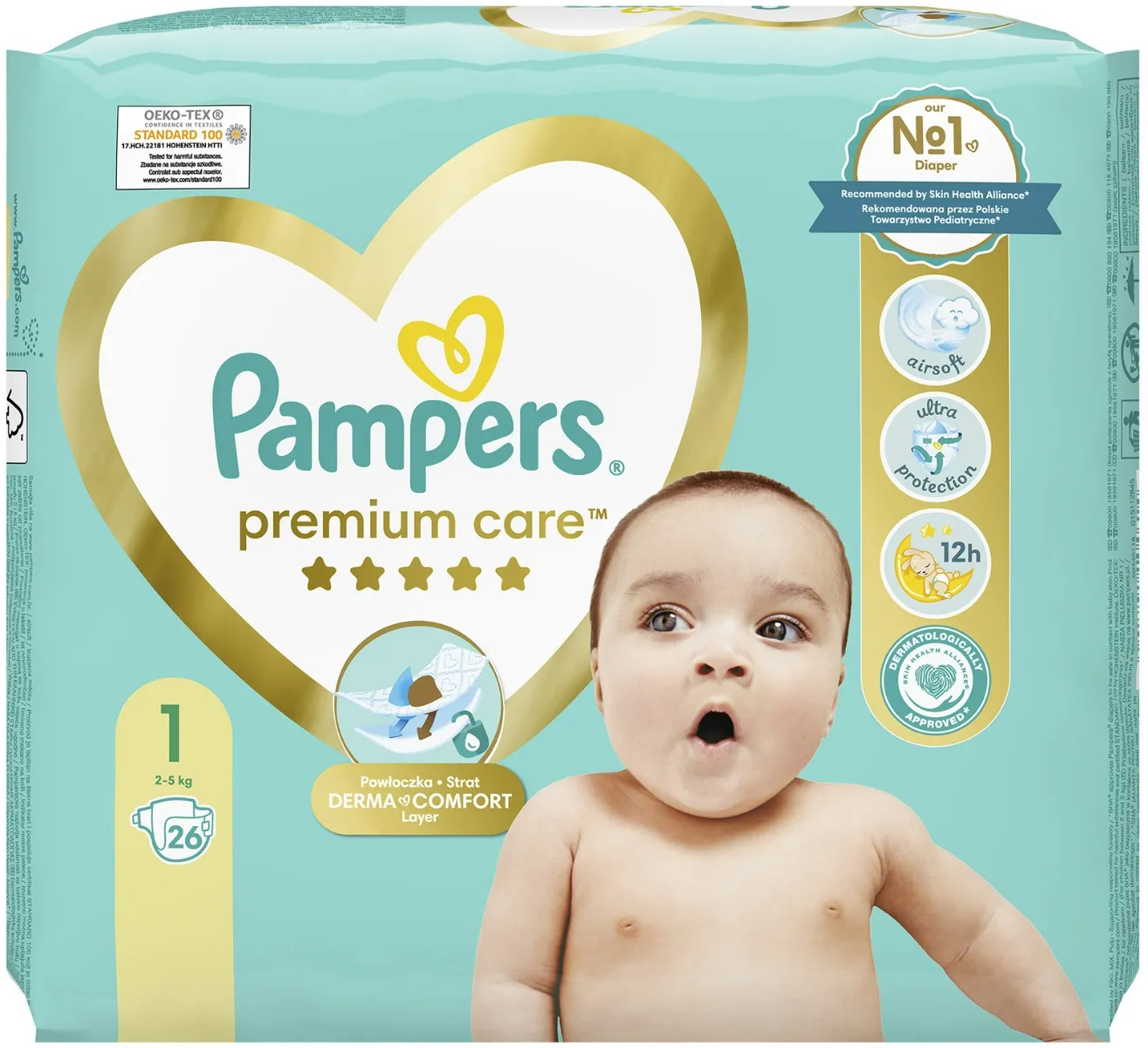 pampers procare pieluchy rozmiar 1 2-5kg 38 sztuk site ceneo.pl