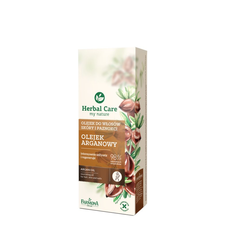 herbal care olejek arganowy do włosów