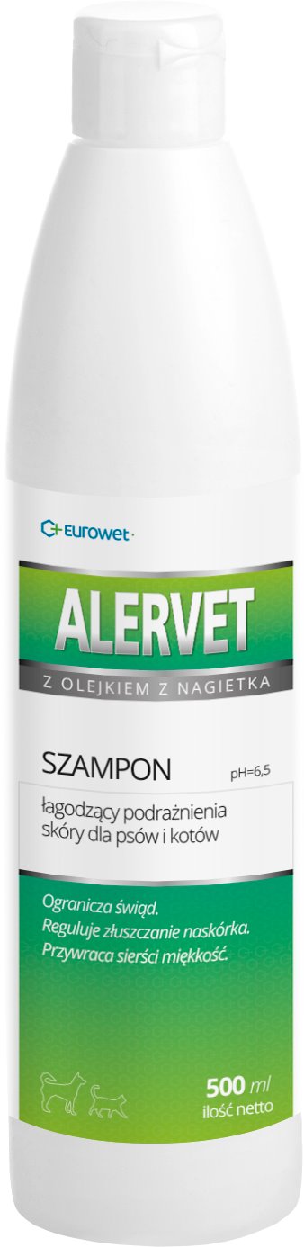 alervet szampon łagodzący podrażnienia 500ml