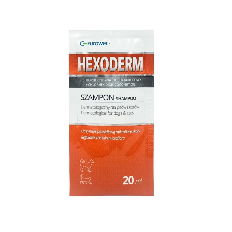 hexoderm szampon dermatologiczny dla psów i kotów