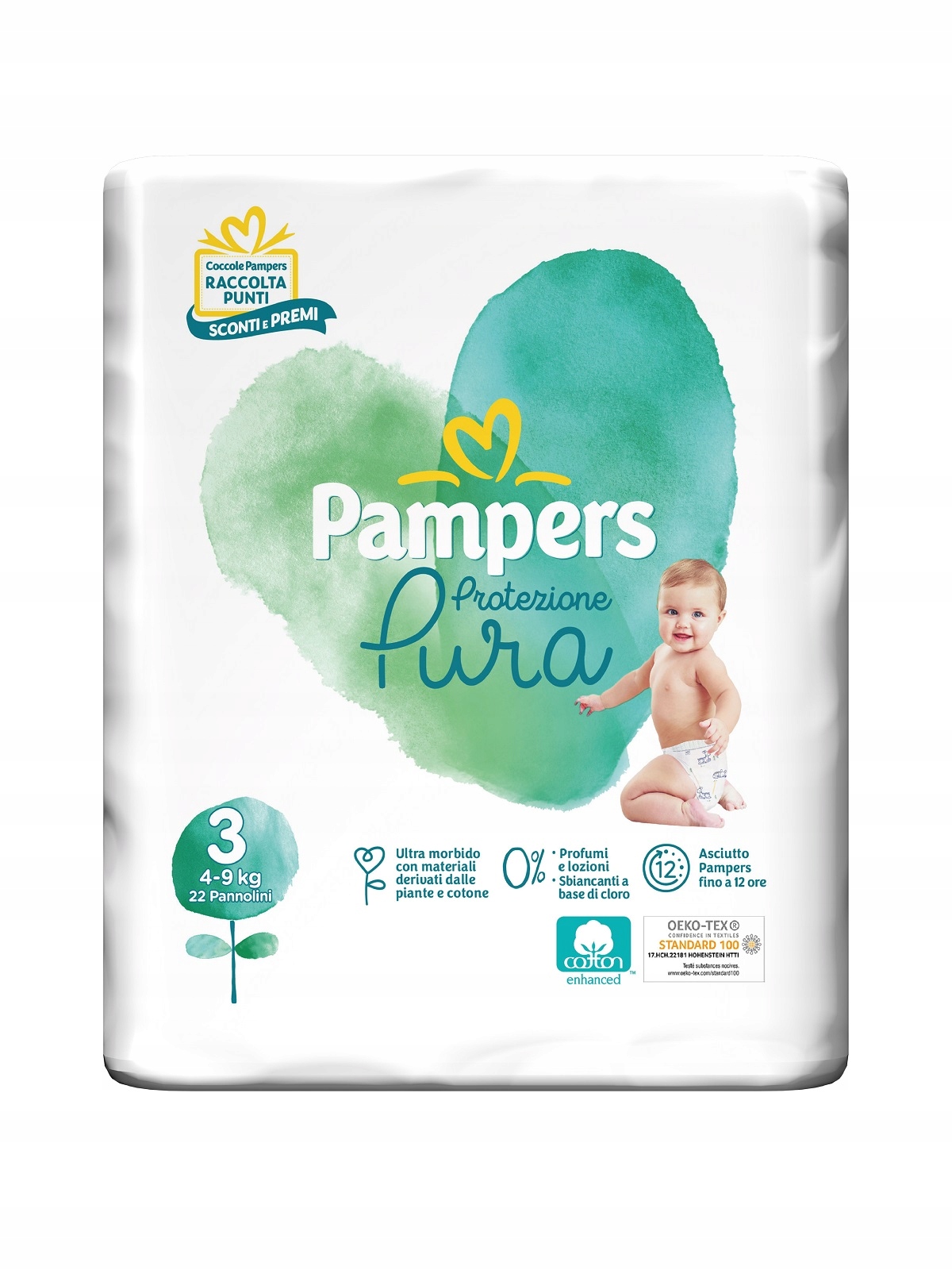 pampers 22 szt