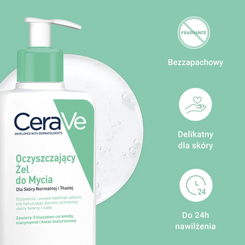 cerave oczyszczajacy zel