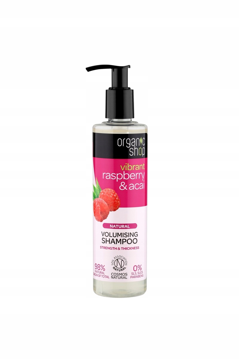 organic shop tantalising szampon do włosów granat & paczula