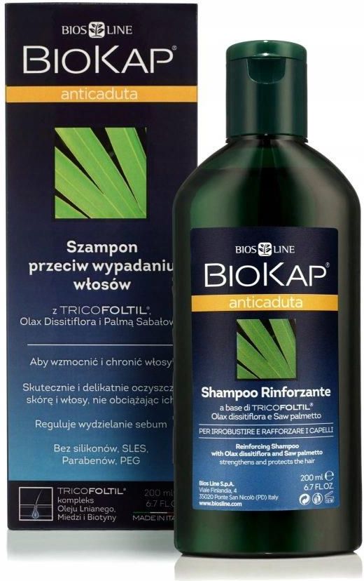 biocap anticadta szampon przeciw wypadaniu wlosow