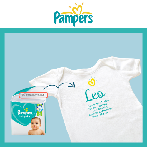 gratis t shirt von pampers