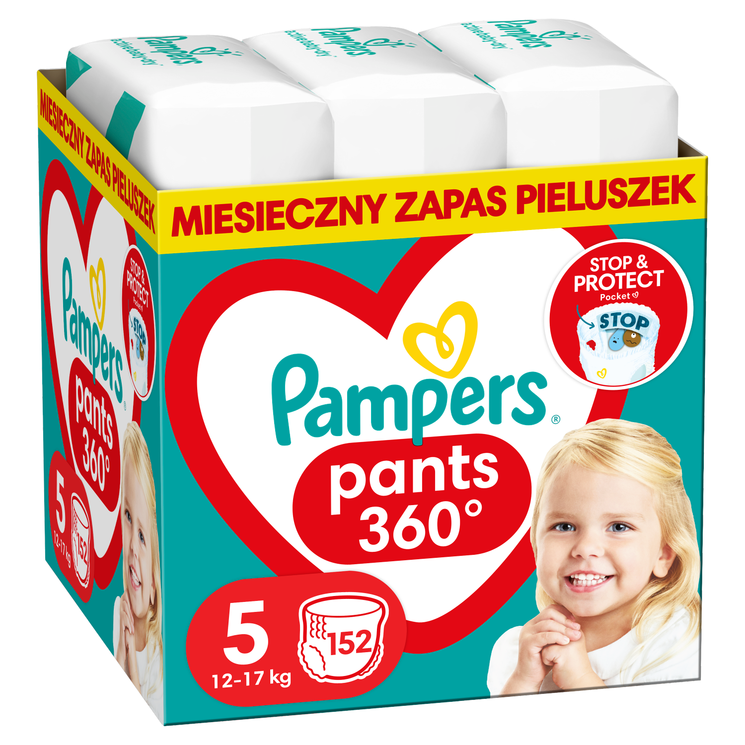 pieluchomajtki pampers 5 mega box