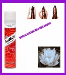 suchy szampon do miedzianych włosów allegro