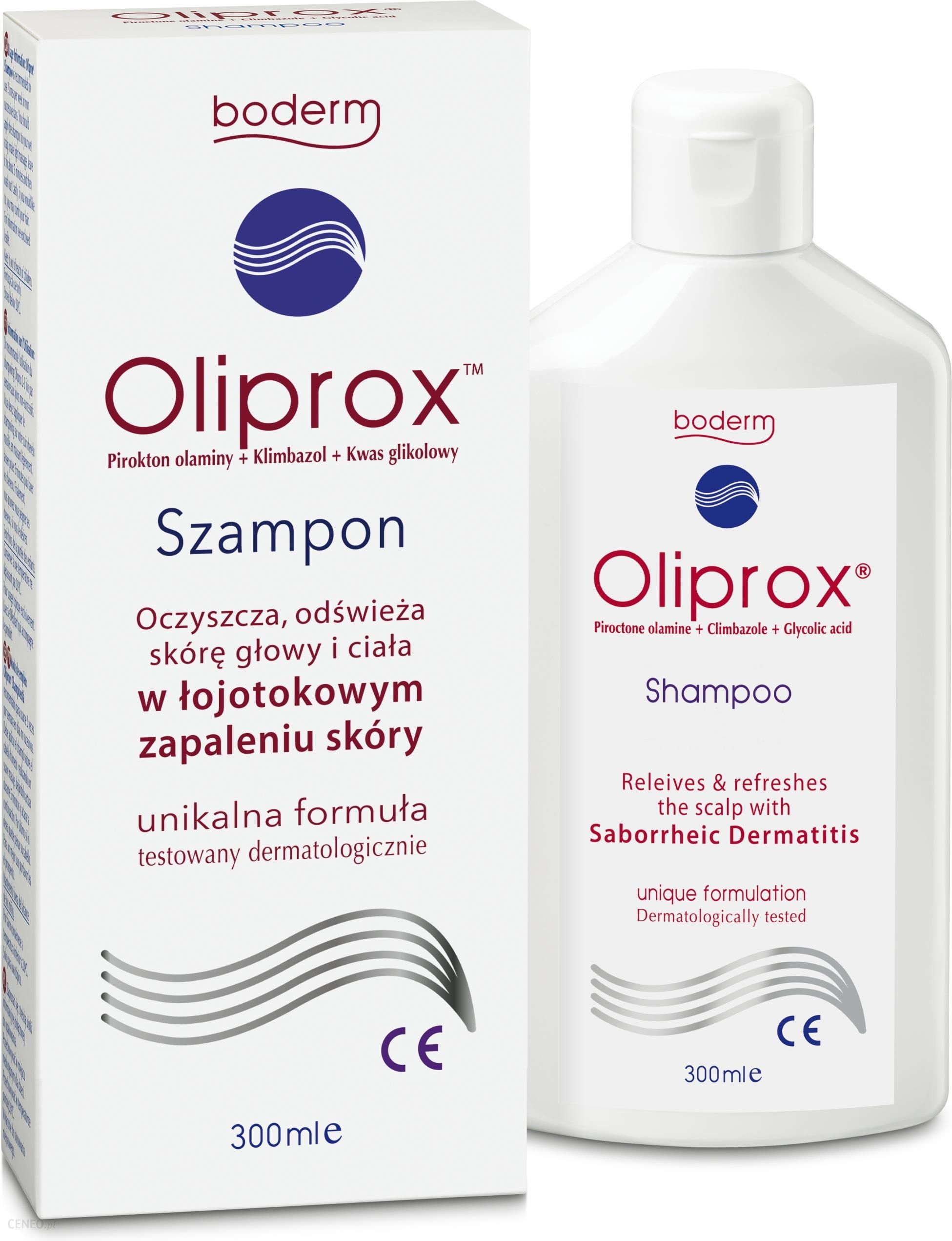 oliprox szampon oczyszczający w łojotokowym zapaleniu skóry 200 ml
