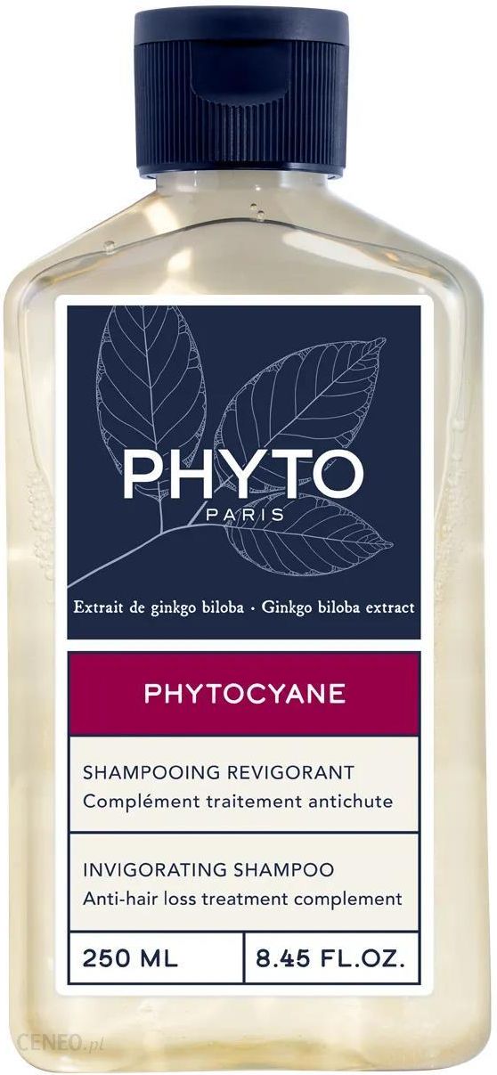 phyto phytocyane rewitalizujący szampon wzmacniający włosy