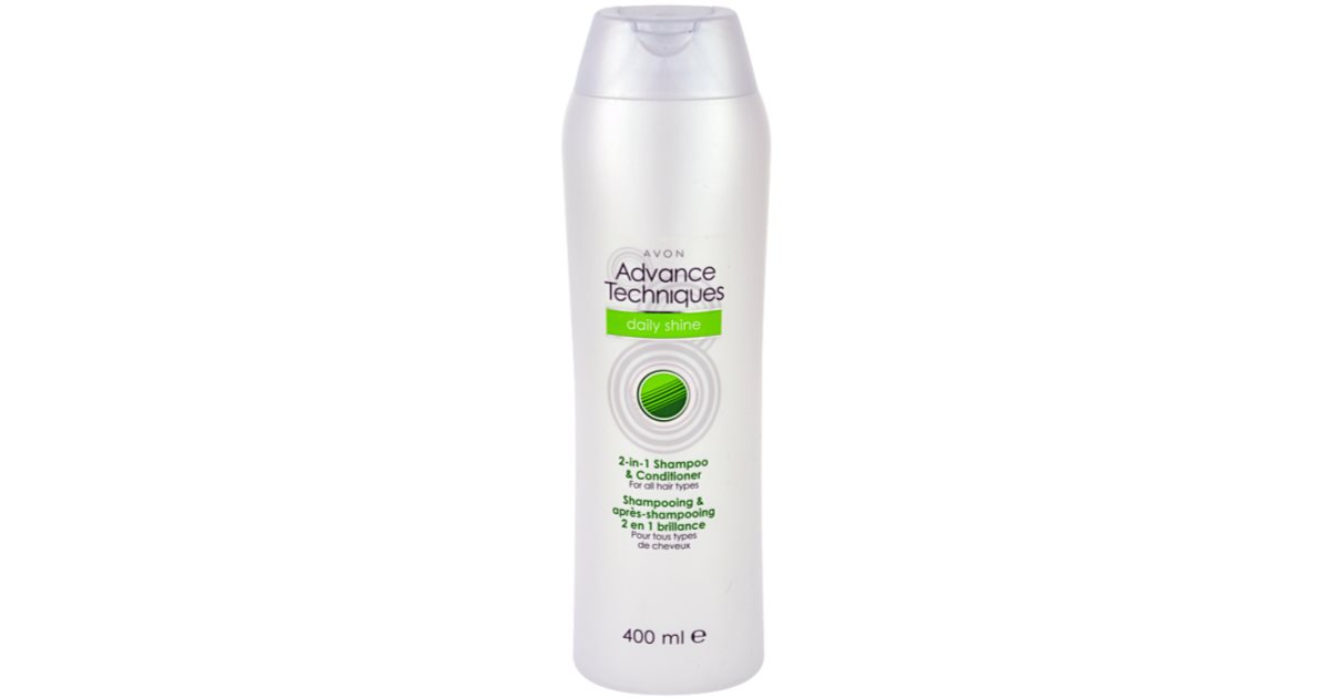 avon advance techniques daily shine szampon z odżywką 2