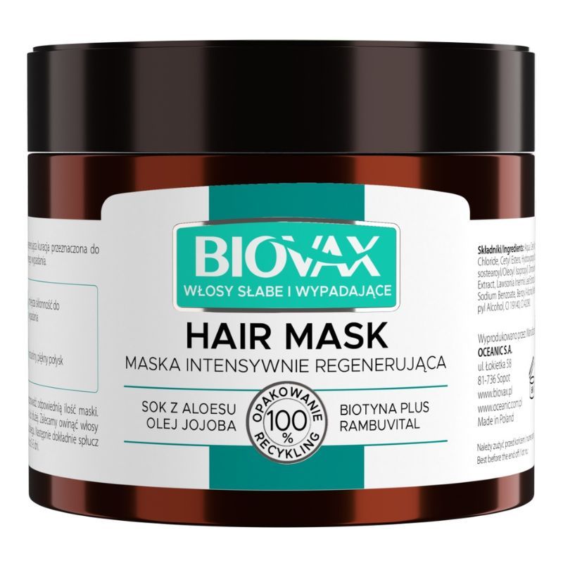 biovax odżywka do włosów wypadających