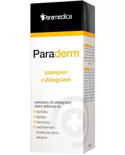 paraderm szampon z dziegciem wizaz