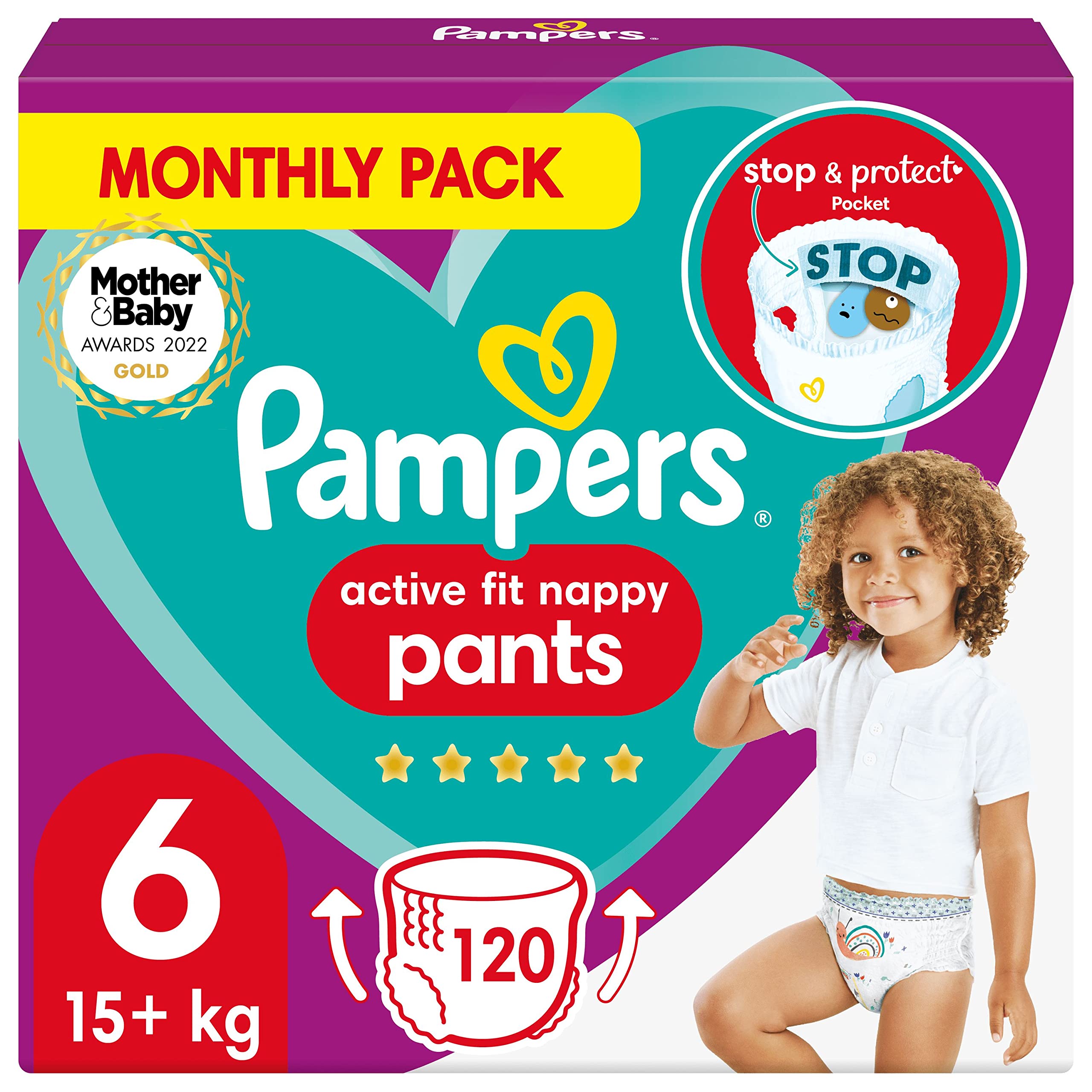 pampers pants 6 is this for girls only