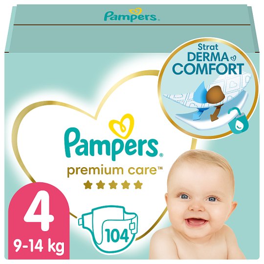 tesco pampers premium care 4