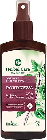 herbal care odżywka do włosów pokrzywa