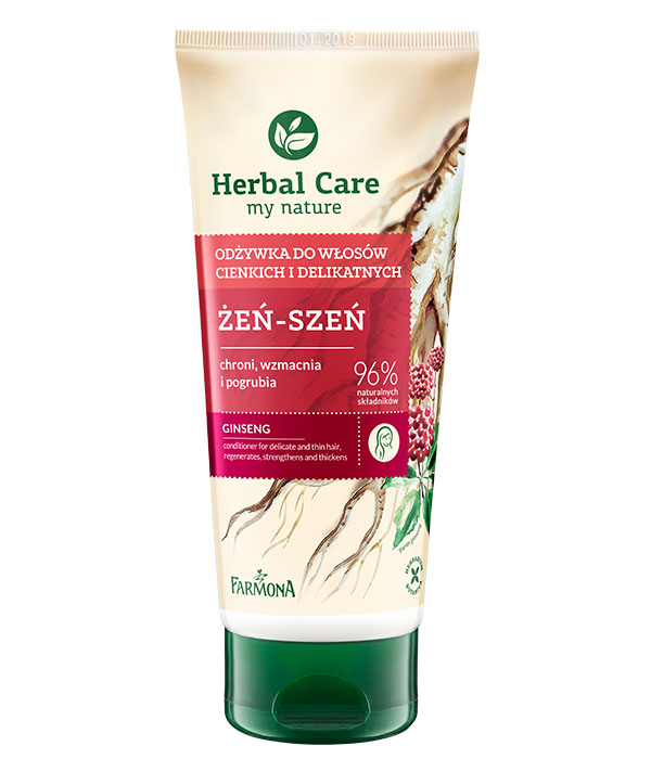 farmona herbal care szampon żeń-szeń