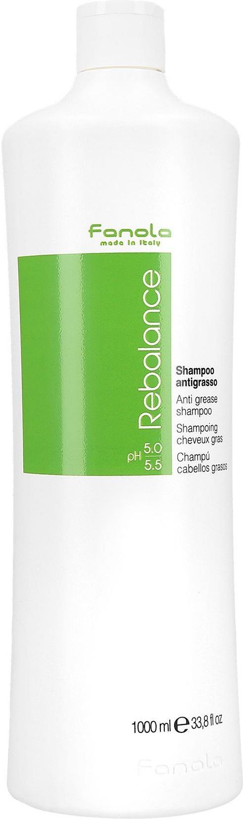 fanola rebalance szampon do włosów tłustych
