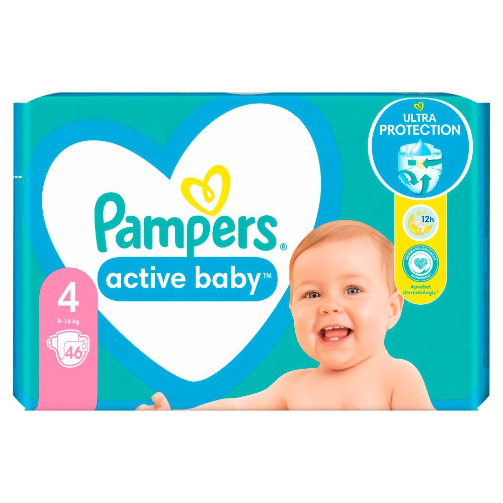 pampers active baby pieluchy rozmiar 6 extra large