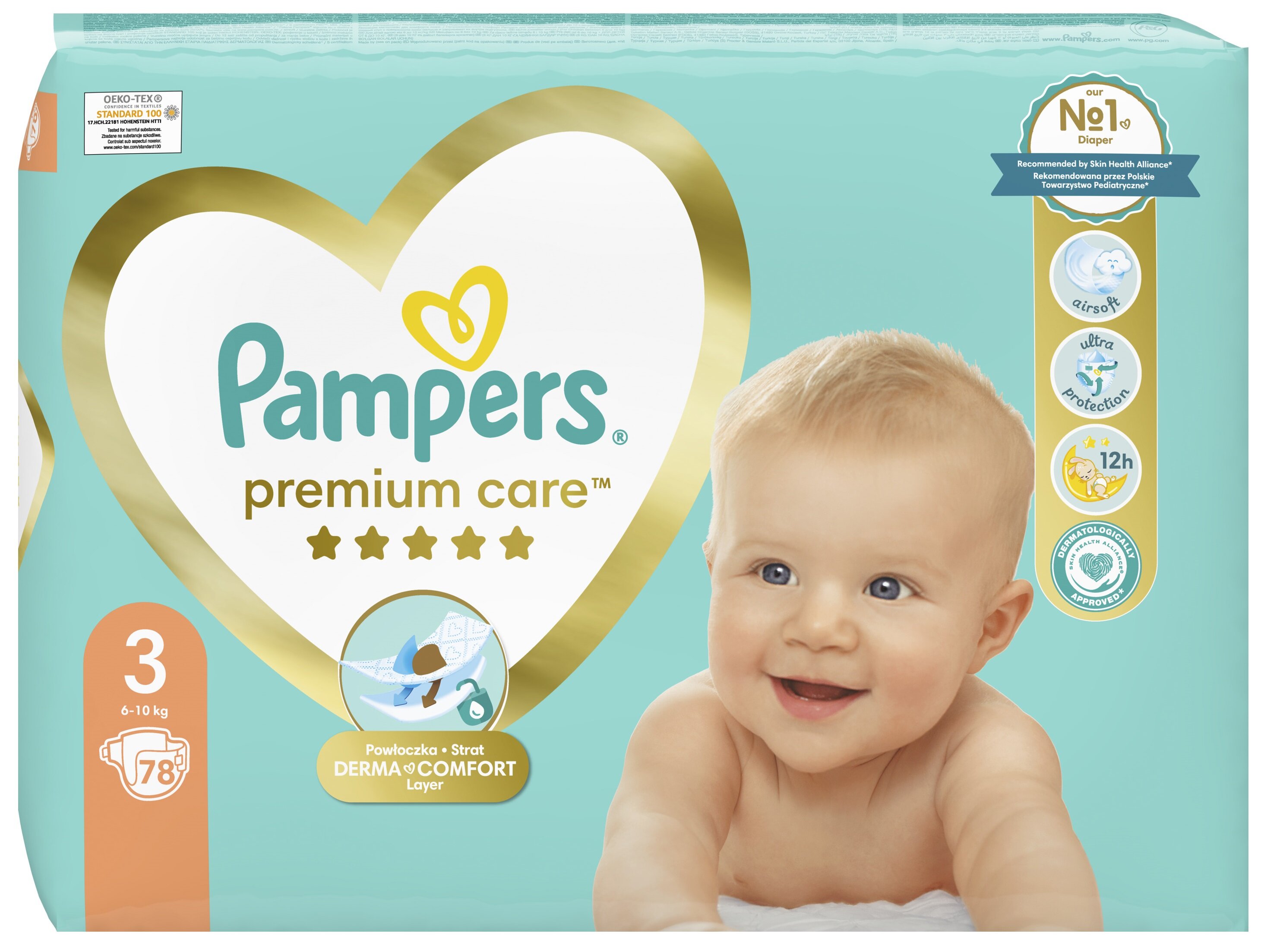 pampersy pampers premium 3