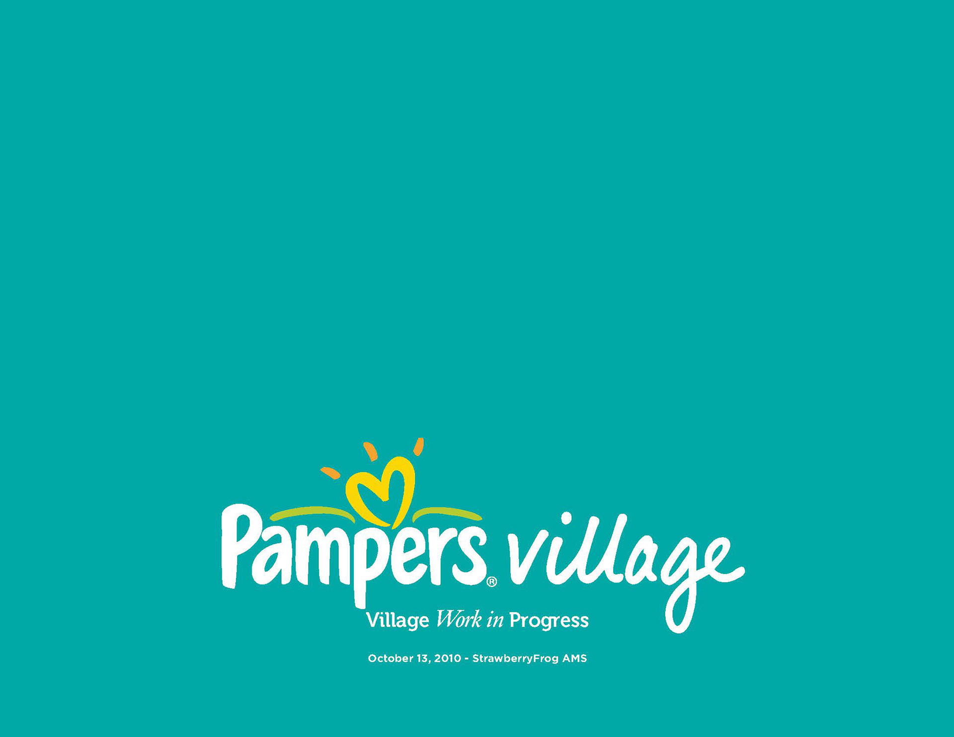 pampers village login