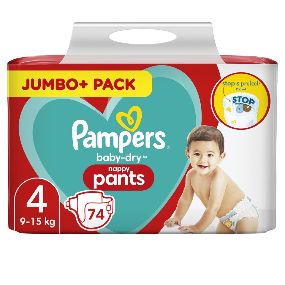 tesco pampers baby dry 3 74 szt