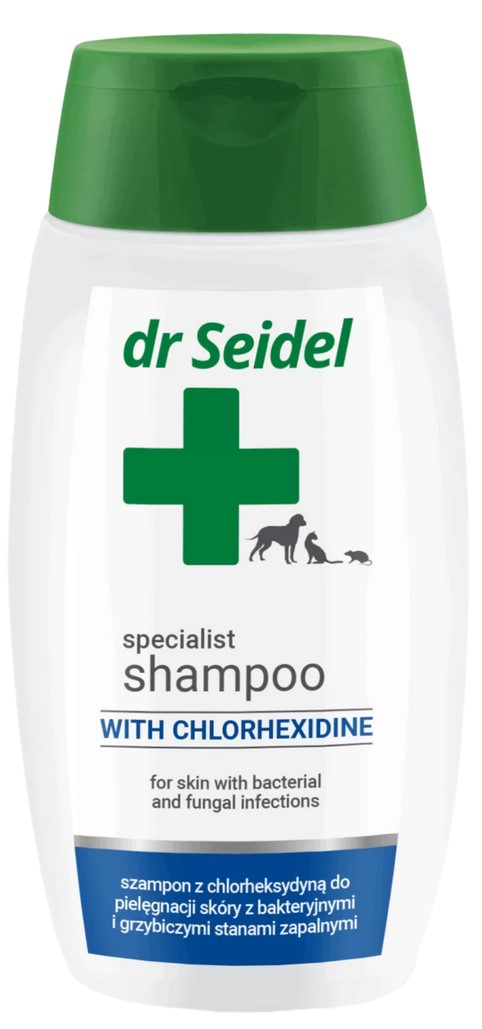 szampon dla psów z chlorheksydyną i mikonazolem