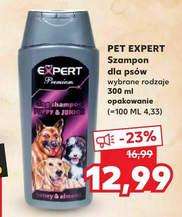 szampon dla psa kaufland