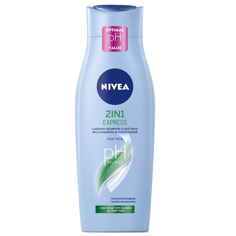 nivea express szampon
