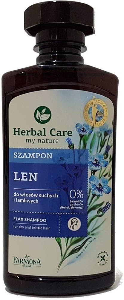 farmona herbal care len szampon do włosów suchych i łamliwych