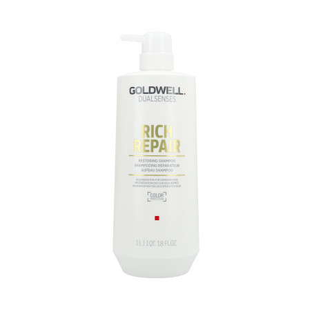 goldwell dualsenses rich repair szampon odbudowujący do włosów zniszczonych