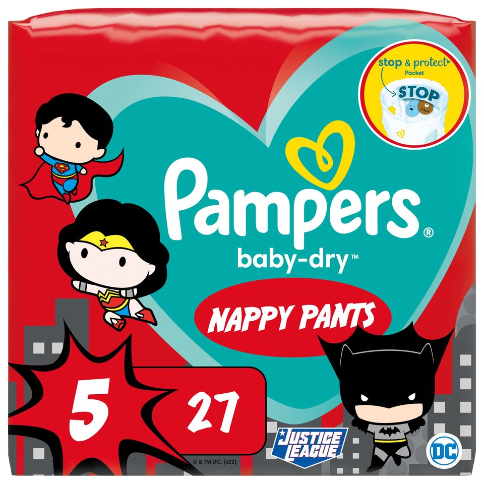 tesco pampers pants 5